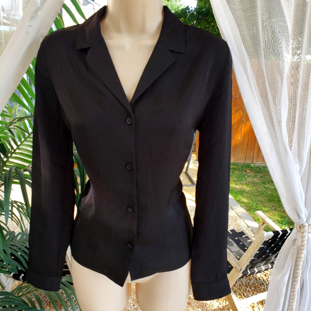 black dress shirt